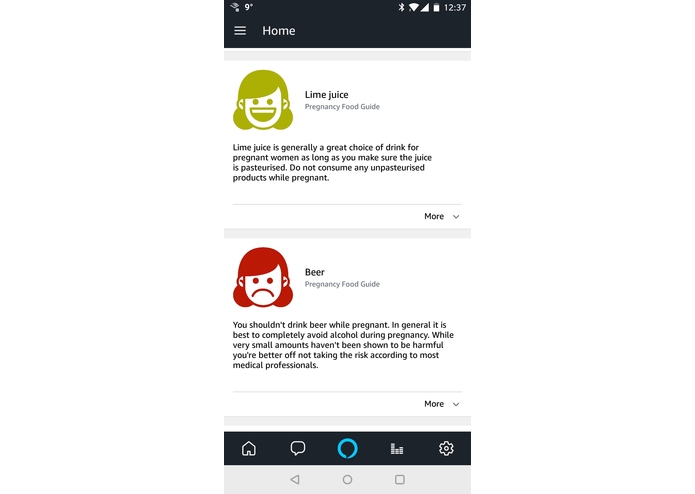 Pregnancy Food Guide – screenshot 2
