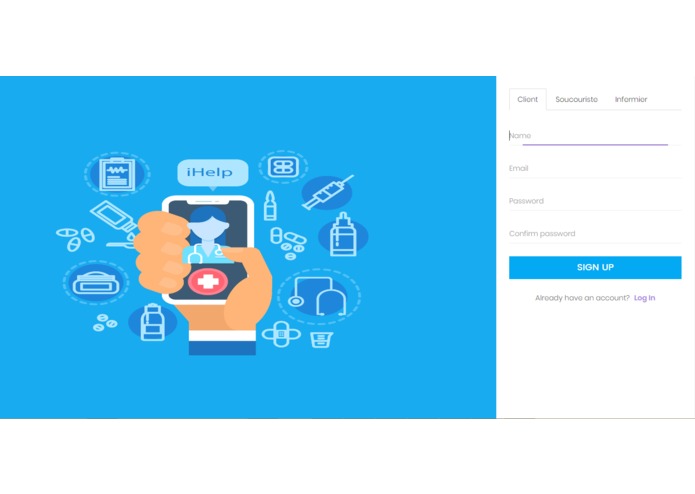 iHelp – screenshot 2