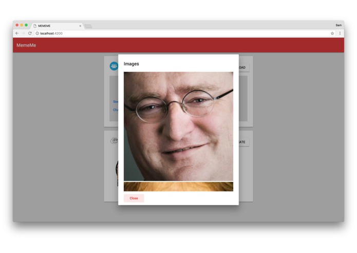 MemeMe – screenshot 2