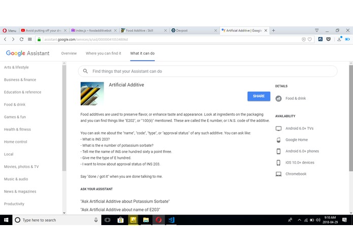 Food Additive – screenshot 4