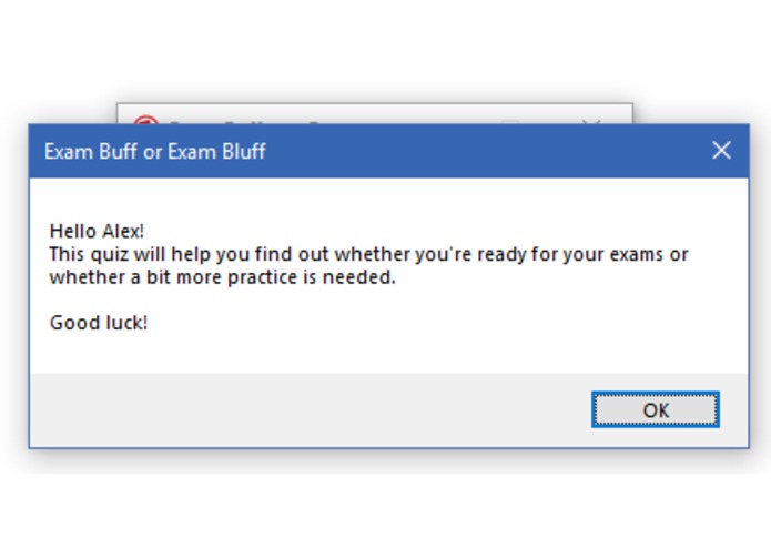 Exam Buff or Exam Bluff – screenshot 2