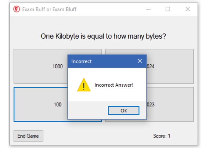 Exam Buff or Exam Bluff – screenshot 6