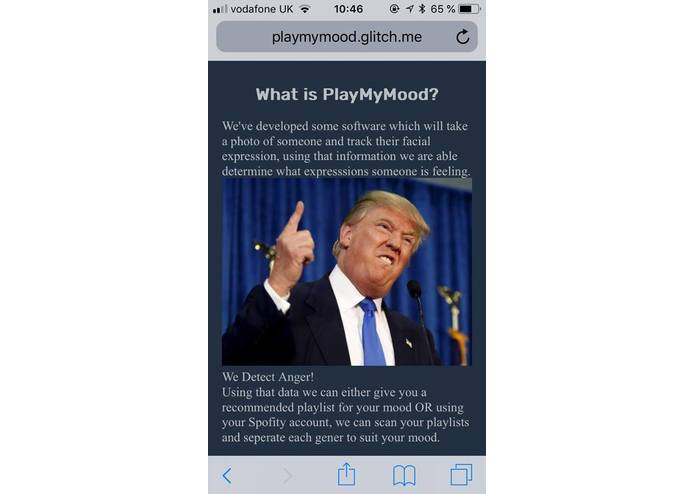 PlayMyMood – screenshot 1