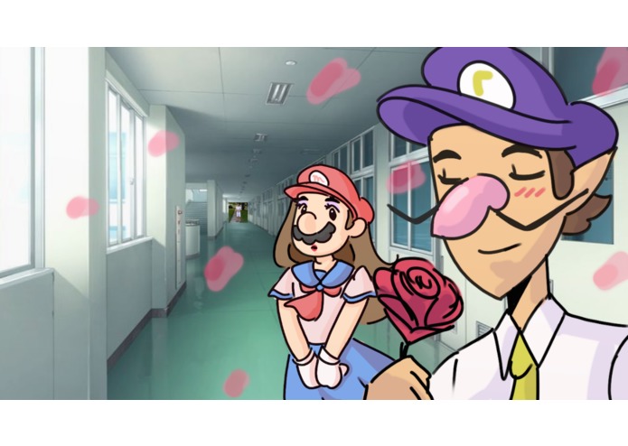 Waluigi Dating Sim 2: The WAH Chronicles – screenshot 1