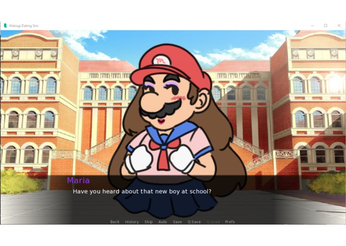 Waluigi Dating Sim 2: The WAH Chronicles – screenshot 4