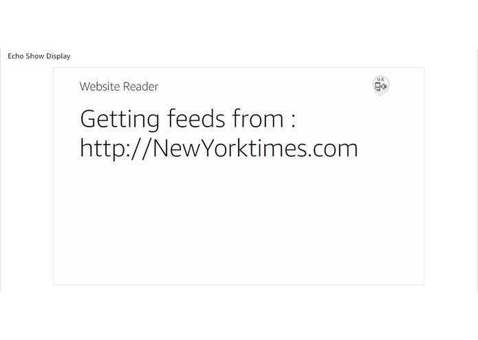 Website Reader – screenshot 1