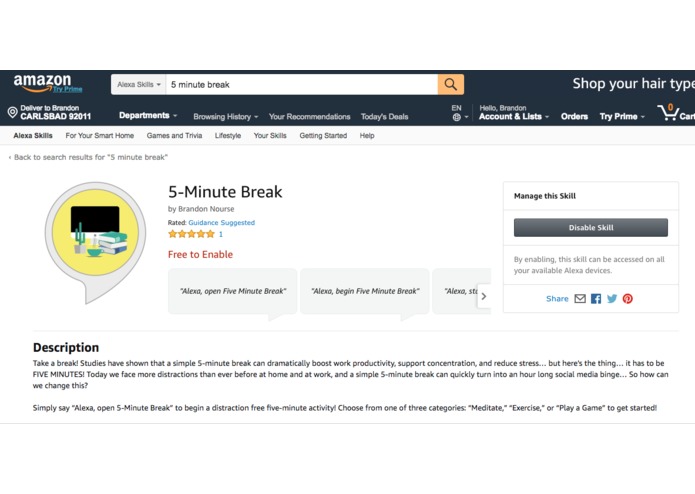 5-Minute Break – screenshot 2
