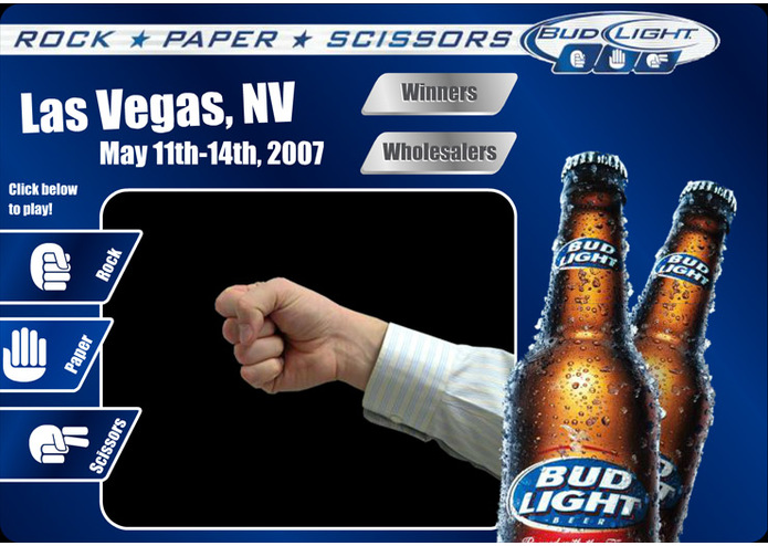 Bud Light Rock Paper Scissors – screenshot 3