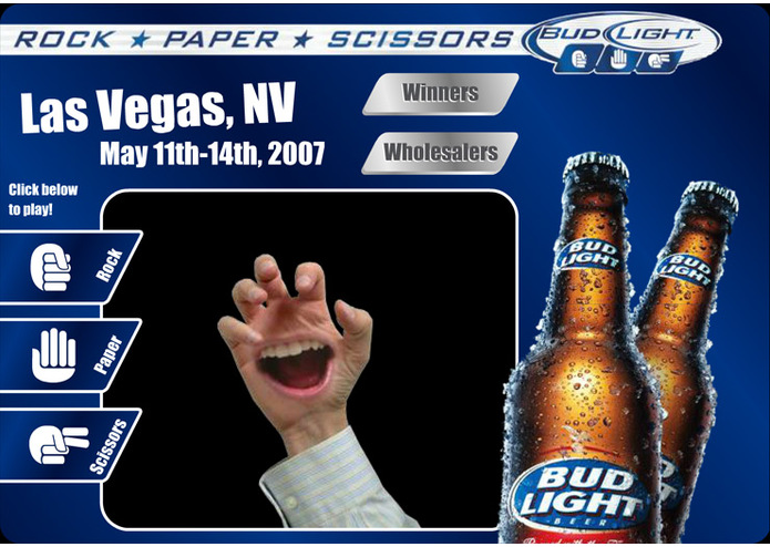Bud Light Rock Paper Scissors – screenshot 4