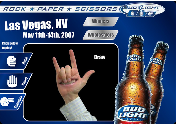 Bud Light Rock Paper Scissors – screenshot 7
