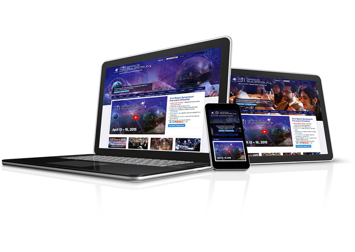 31st Space Symposium Website – screenshot 2