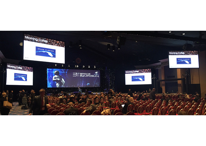 Space Symposium Digital Signage – screenshot 2