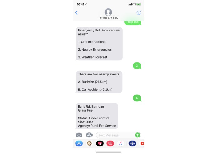 TextBot – screenshot 2