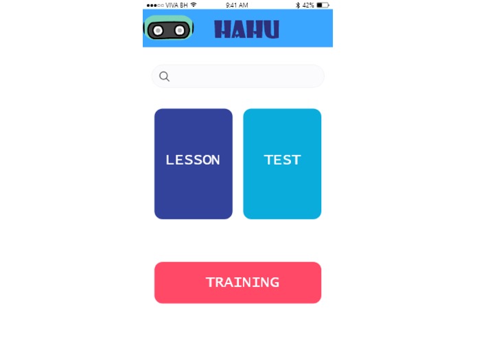 HaHu-mobileapp – screenshot 1