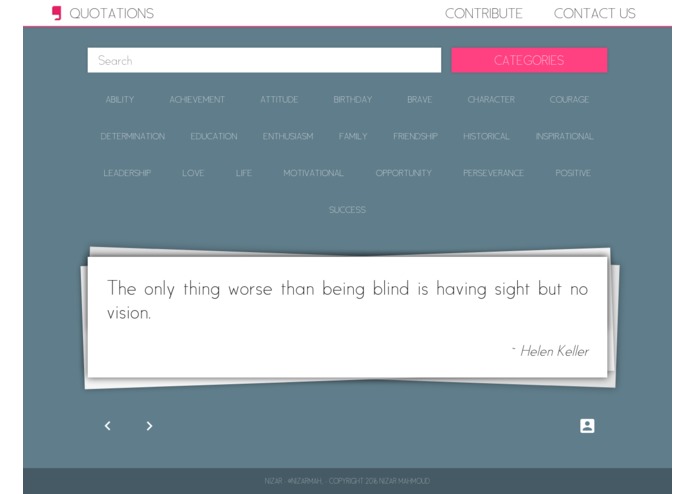 Quotations – screenshot 1