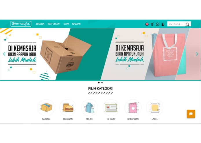Kemasaja.com – screenshot 1
