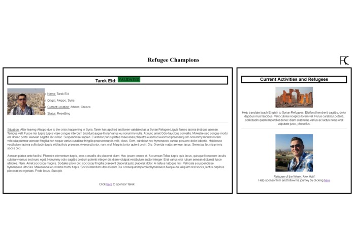 Refugee Champion – screenshot 1