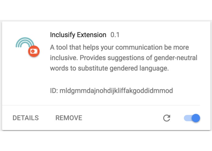 Inclusify – screenshot 1