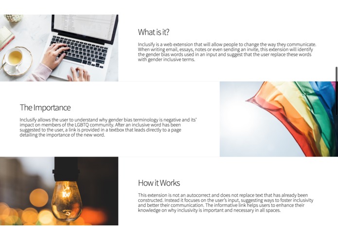 Inclusify – screenshot 5