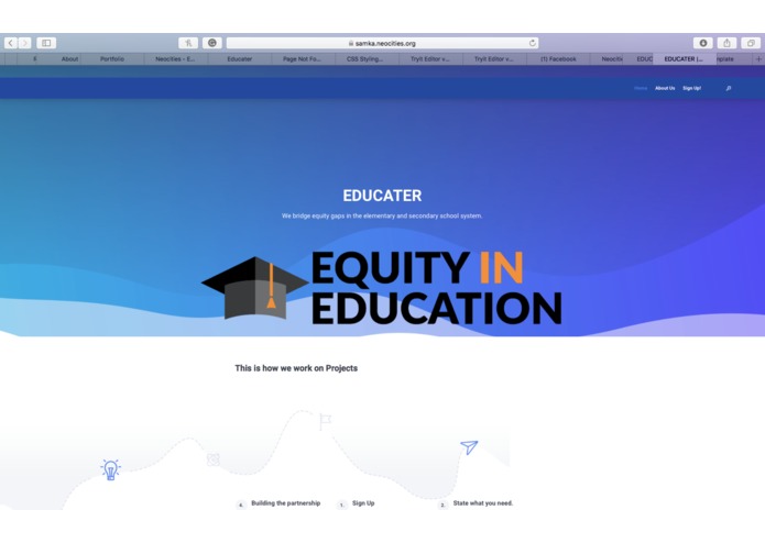 EDUCATER – screenshot 1