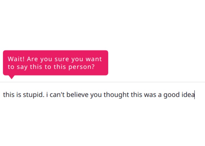 Reconsider! – screenshot 1