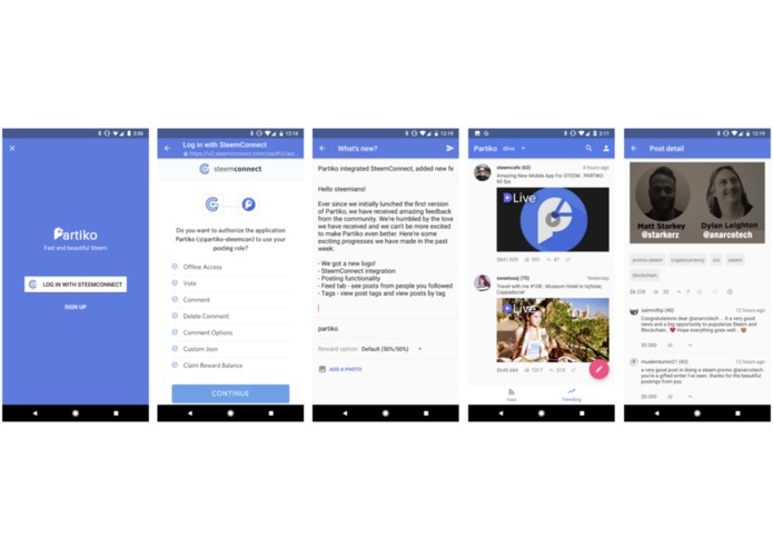 Partiko – screenshot 1