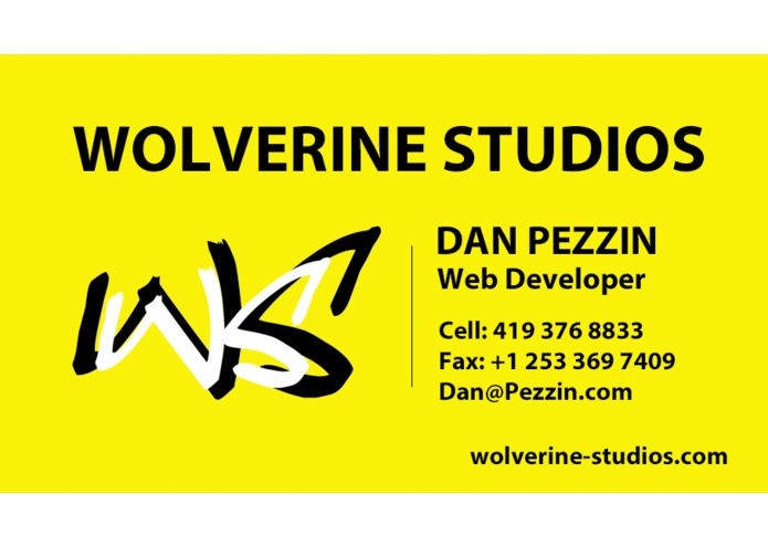 Wolverine Studios Business Cards – screenshot 1