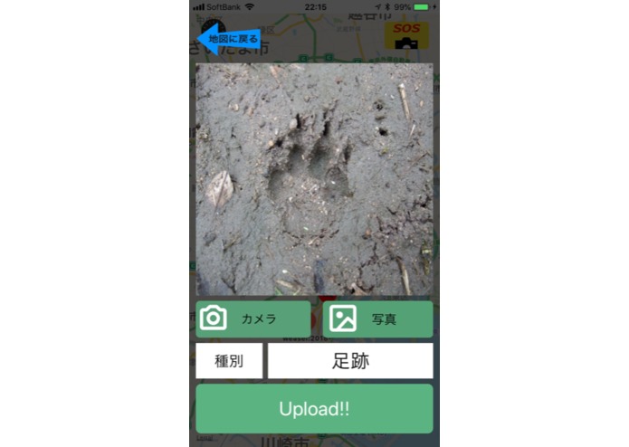 鳥獣害マップアプリ – screenshot 3