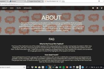 Web/IT for Film Festival (2016)