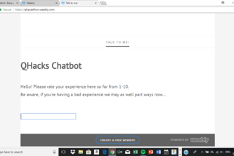 QHacks Chatbot