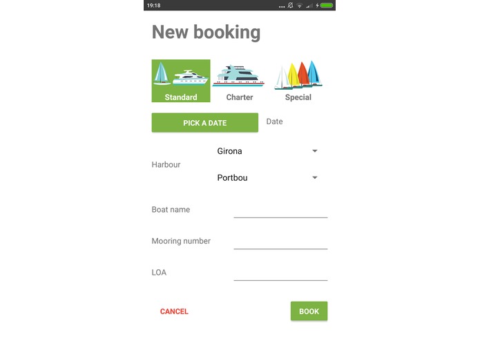 Nauticrab App – screenshot 2