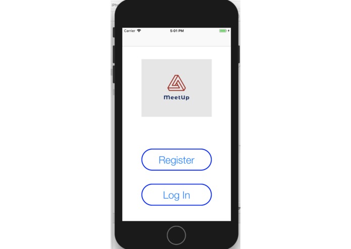 meetUp – screenshot 2