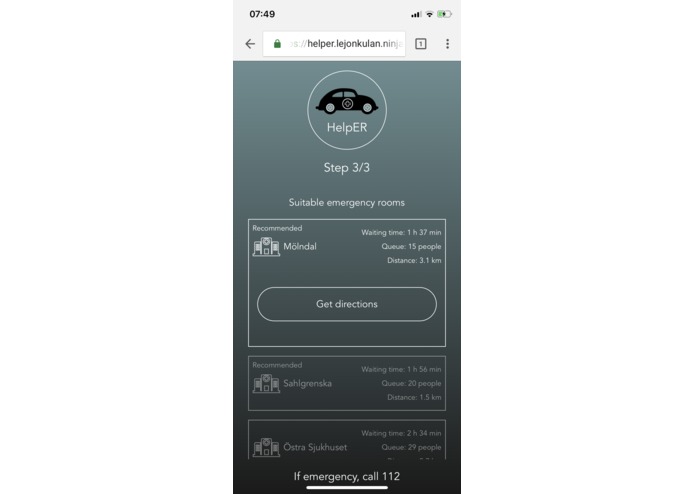 HelpER – screenshot 3