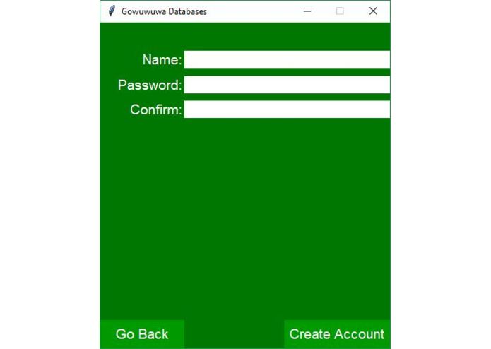 Gowuwuwa Databases – screenshot 10