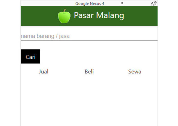 pasar malang online – screenshot 1
