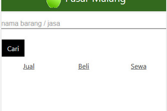 pasar malang online