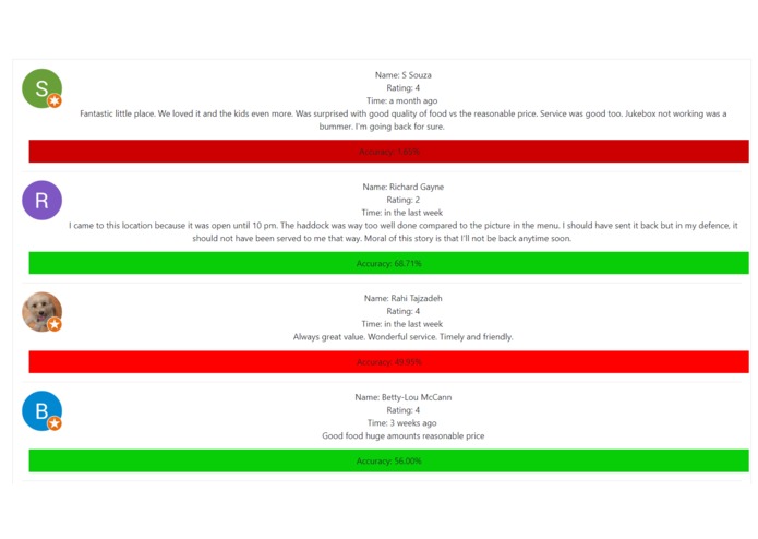 ReviewChecker – screenshot 2
