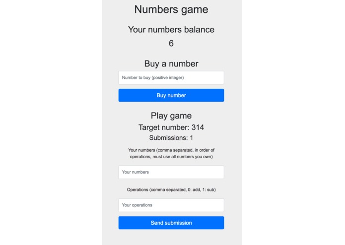 Numbers – screenshot 1