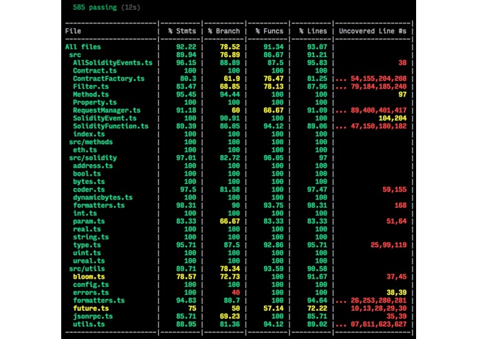 web3-ts – screenshot 1