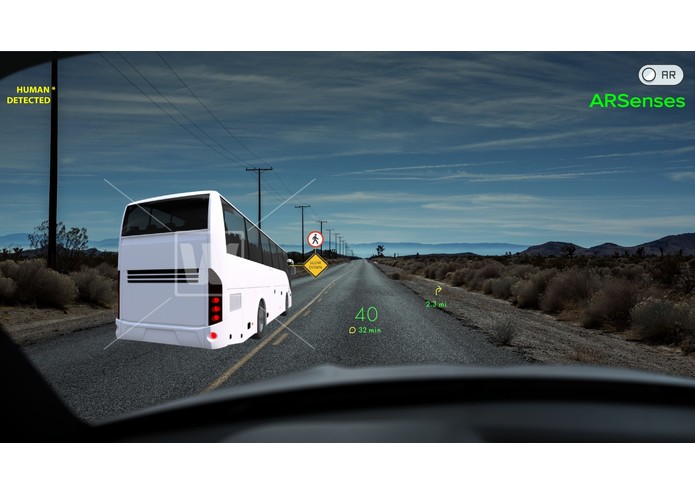 ARSenses, sixth sense for connected vehicles via AR – screenshot 2