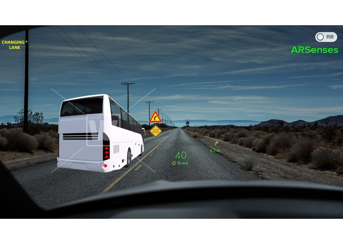 ARSenses, sixth sense for connected vehicles via AR – screenshot 3
