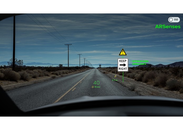 ARSenses, sixth sense for connected vehicles via AR – screenshot 4