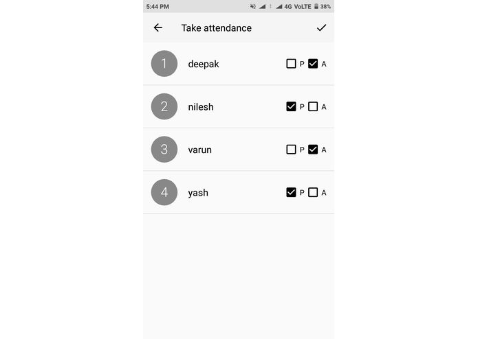 Attendance Tracker – screenshot 6