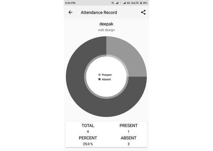 Attendance Tracker – screenshot 7