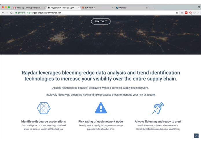 Raydar – screenshot 2