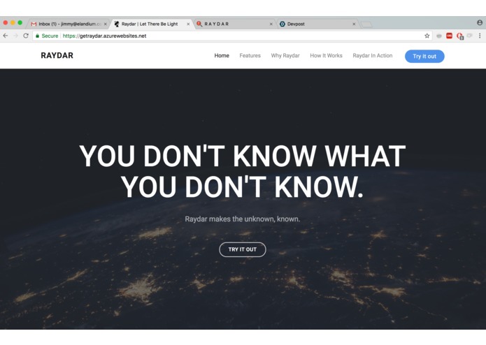 Raydar – screenshot 1