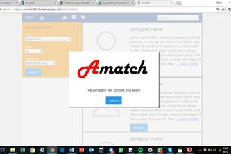 A-Match, empowering SMPs to go international 