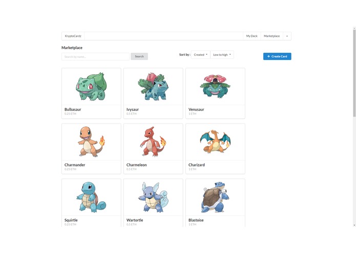 KryptoCardz – screenshot 1