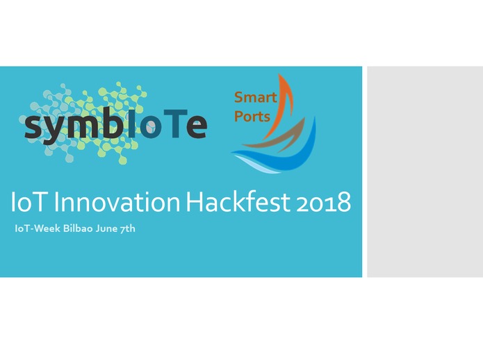 SymbIoTe for Smart Ports – screenshot 1