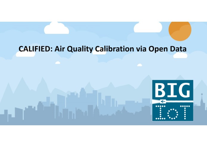 CALIFIED - Air Quality Calibration via Big IoT Data – screenshot 1